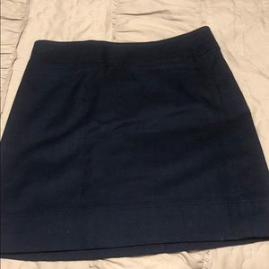 Navy skirt